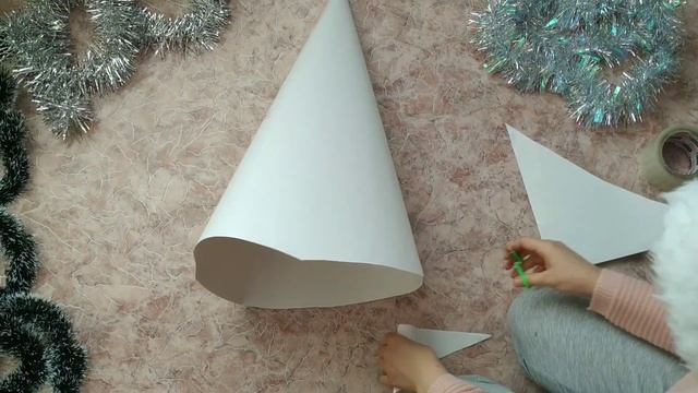 Как сделать ёлочку своими руками. Ёлка за 5 минут.