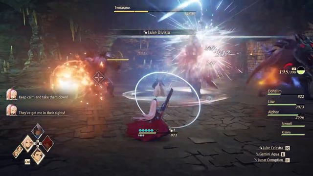 Tales Of Arise Temararus 28 Vs 30 Party 199 Hit Combo. No Deaths, Hard Mode, 1 Walkthrough