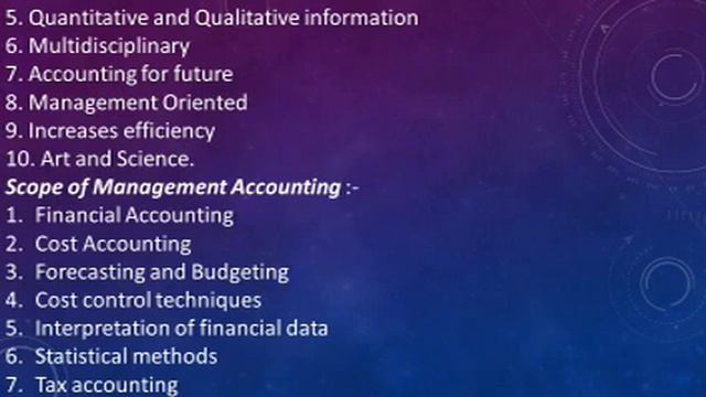 S1 M Com ADVANCED MANAGEMENT ACCOUNTING Class  1