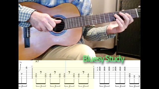 Blues Acoustique + Tablature