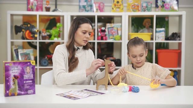 Обзор игрушек: ХОББИХИТ Набор для творчества Игрушка из пряжи (Арт. 287-365)