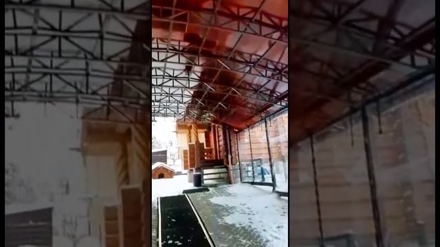 Видео отзыв нашего заказчика,  навес построили летом 2019 года | Навесы Спецкаркас