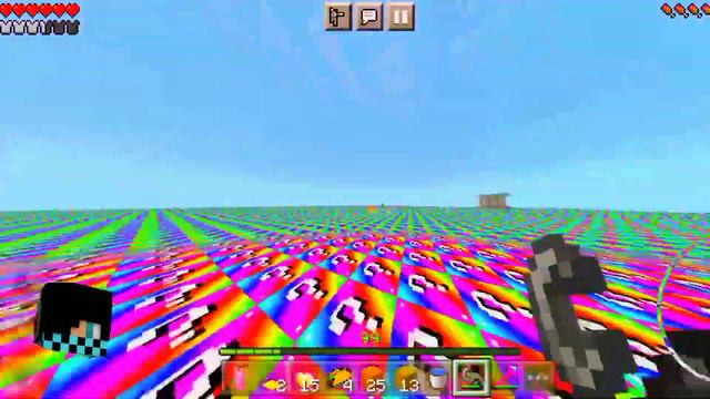 Изюм выживает в Радужном лаки мире. |Изюм|Майнкрафт