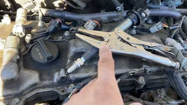 2013 Toyota Corolla Check For Spark  Or Any Engine With Spark Plugs