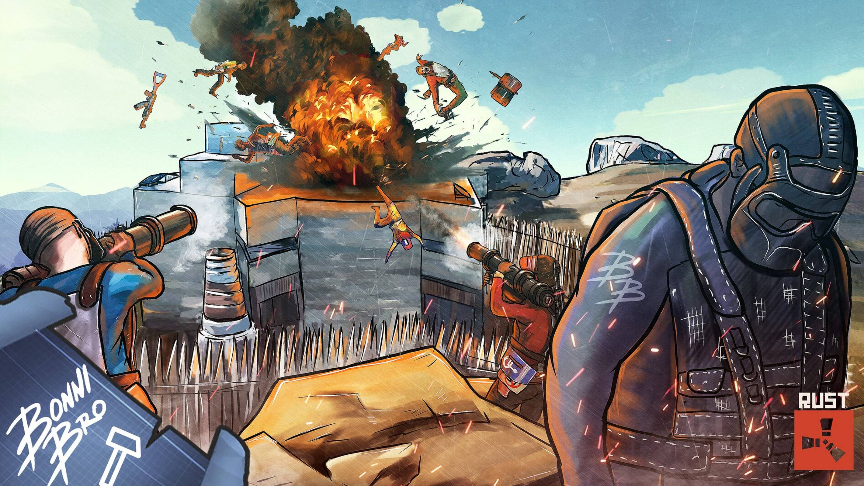 Rust развитие на новом серваке часть 1