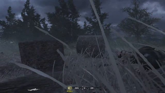 Call Of Duty - 4 Крушение вертолета