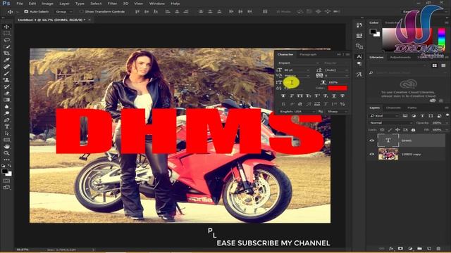 Adobe PhotoShop CC 2017 | Complete Urdu Hindi Course | Class 14 | By DHMS Graphics