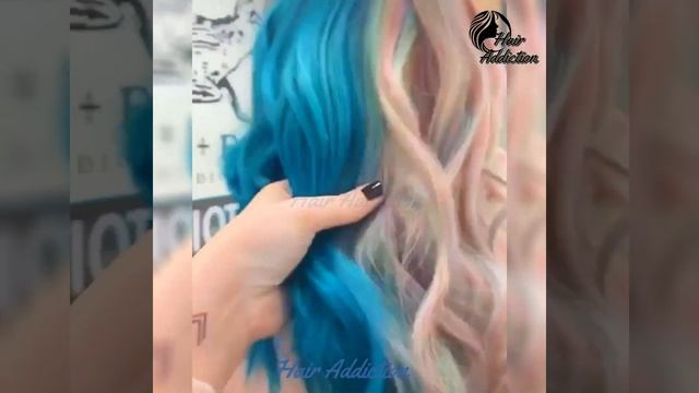 TOP 12 TRENDING HAIRCUT &  NEON HAIR COLOR TRANSFORMATION TUTORIAL COMPILATION 2021! HAIR ADDICTION