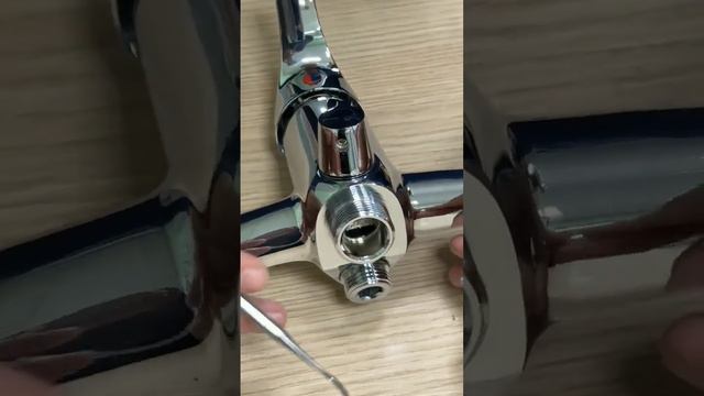 Ремонт смесителя. Дивертор кран-букса. Замена механизма переключения душа.