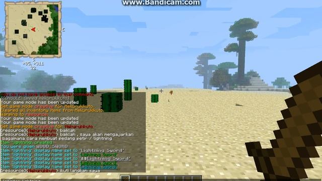 How To Create Lightning Sword Minecraft [RPG Item Bukkit Plugin]