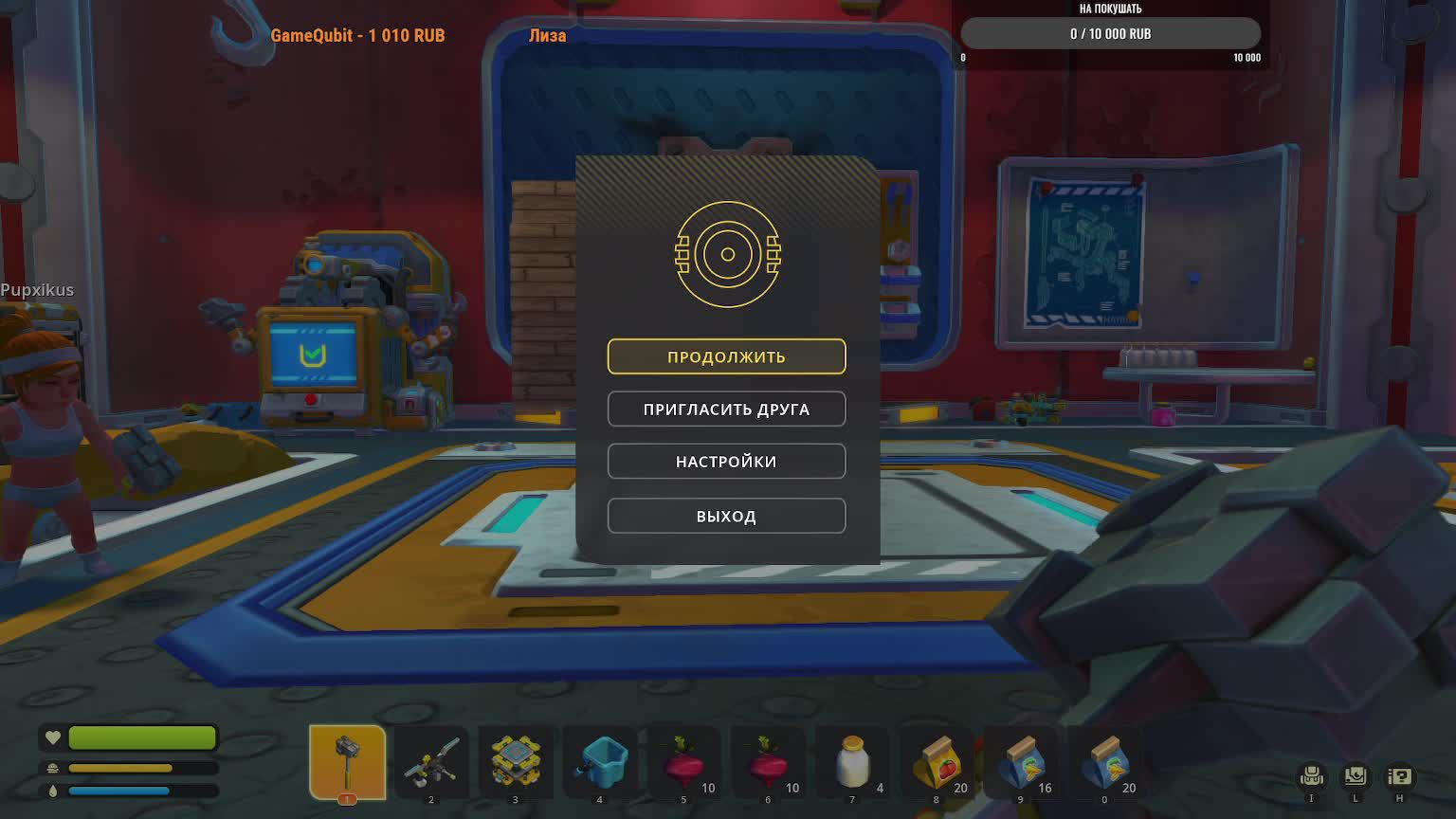 Scrap Mechanic выживание кооп 2