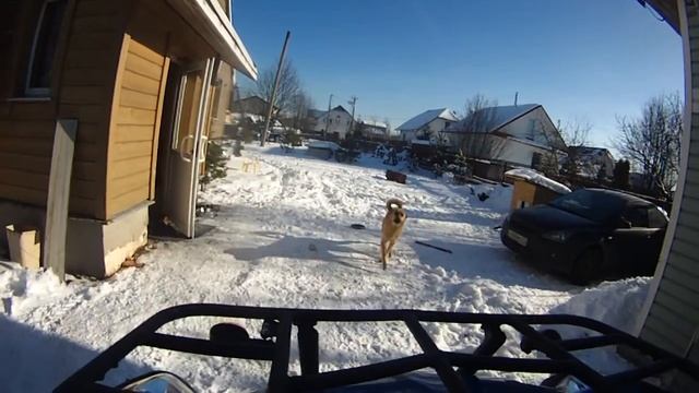 Заезд во двор