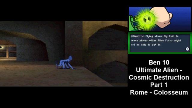 Ben 10 Ultimate Alien Cosmic Destruction DS Walkthrough/Let's Play Part 1 (Rome)
