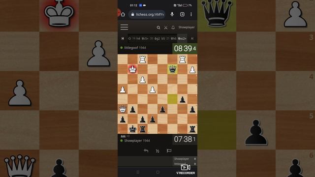 Рапид на личесс, 10+0, Сицилианская защита, вариант Найдорфа