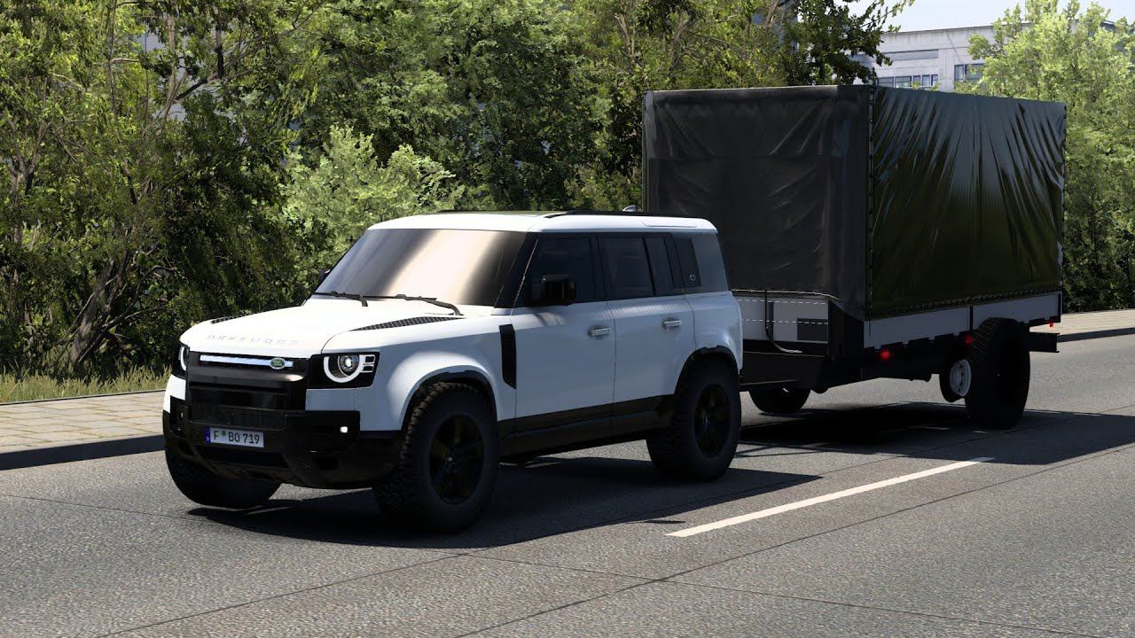 [ETS 2] Land Rover Defender 110_2023 L663_New GermanRoad Cargo Delivery