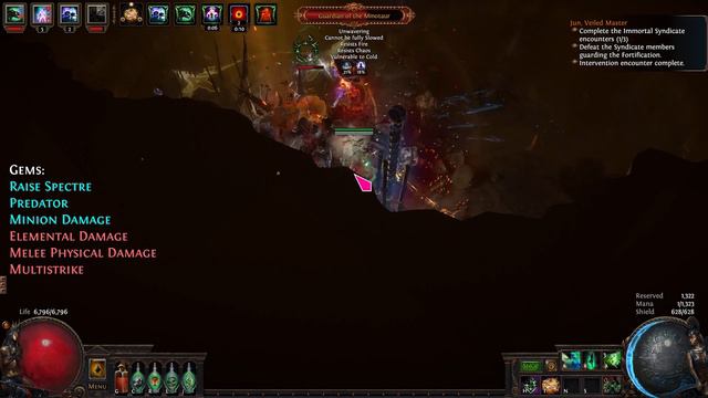 PoE 3.15 - Order Ostiary Spectre Showcase - Looks Good But Isn't Good (maybe It's A Bug??)