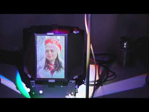 Holoprinter Test 09/05/2023 (Hologram Tests + Automatic System For Displaying)