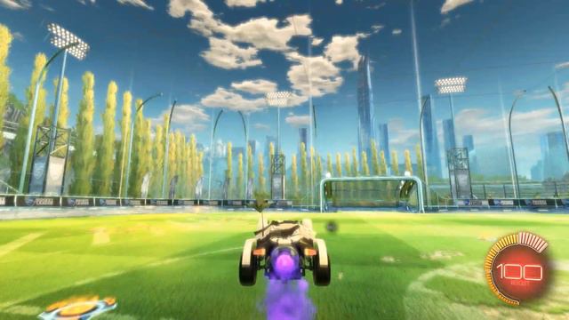 машины в Rocket League летают как ракеты!!!