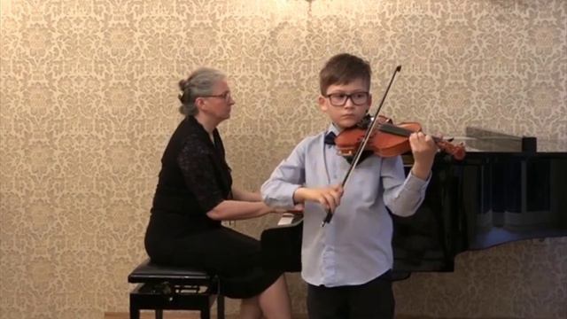 Этюд. Никитин Федя. 1 класс