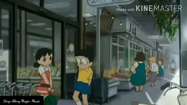 Doramon Love Song Video Official | Taqdeer Violin Music #nobita | Violin Music Official | Love Song