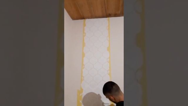 Шикарна комбінація! Декоративна фактура, трафарети та фарба з декоративним ефектом!