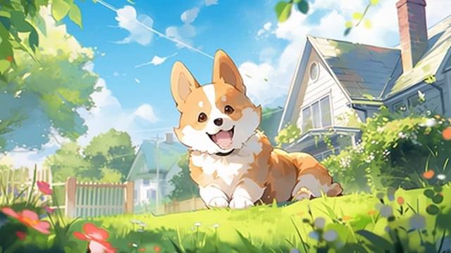 Riding The Bus ? Lofi For Study, Relax, Stress Relief  Lofi Hip Hop, Chill Beats ✨ Corgi Chilling