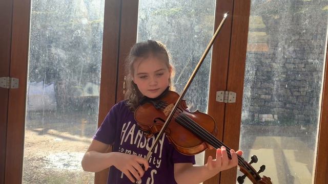 Grade 1 Violin Arpeggios. A Major. ABRSM