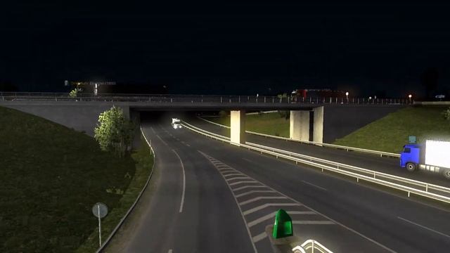 ETS 2 MP Calais Свободная камера.