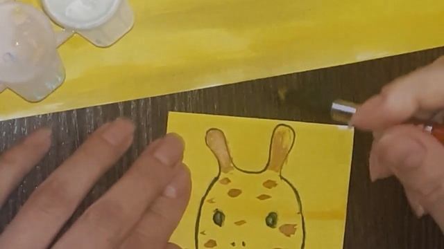 Мастерим африканского жирафа