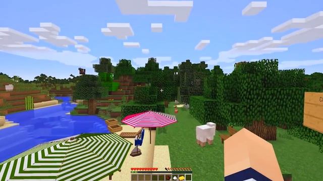 КАК ВЫЖИТЬ В 1000 ГРАДУСОВ ЖАРУ В МАЙНКРАФТ ЧЕЛЛЕНДЖ СДЕЛАЛ МОРОЖЕНОЕ MINECRAFT МУЛЬТИК