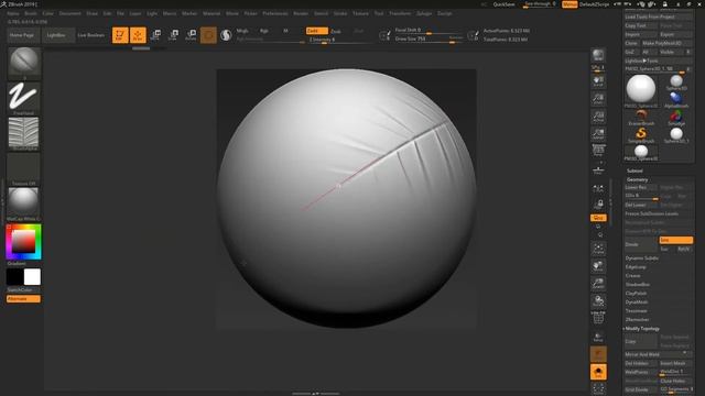 ZBrush - Leaf Detail Brushes
