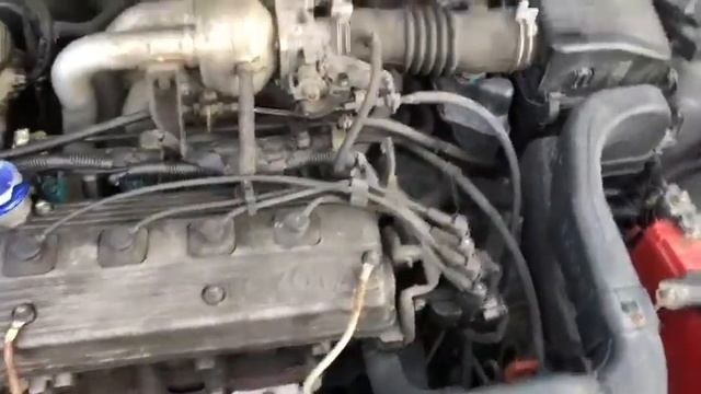 Разбираем на запчасти Toyota Raum EXZ10 1998г. 1 поколение 15л. АКПП передний привод 1569