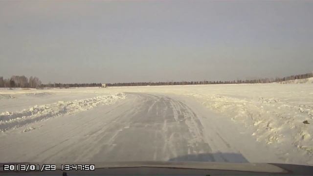 Железногорск, ледовая трасса