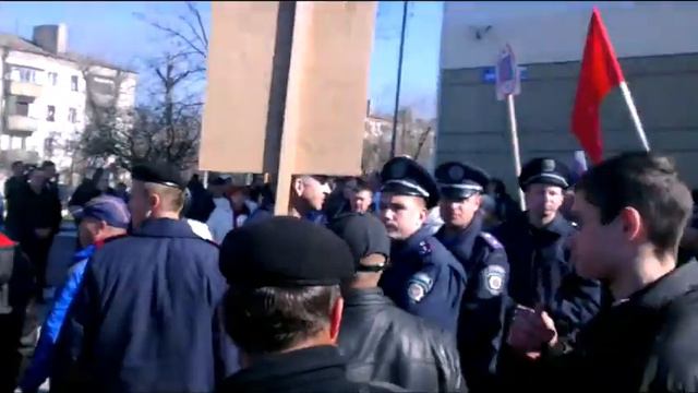 г. Северодонецк 6.04.2014 . Совместно с г. Лисичанск и г. Северодонецк