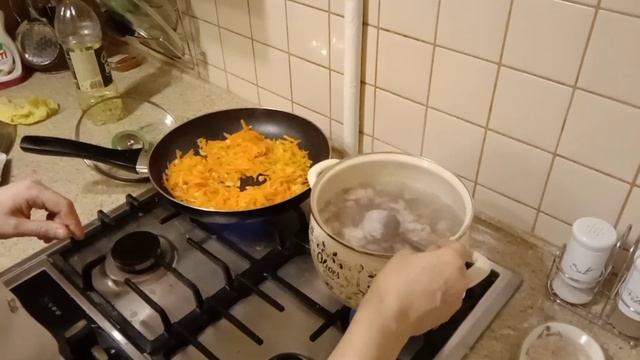 Вкусный суп на обед