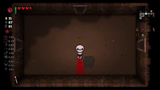 Айзек, но мне нельзя подбирать хорошие артефакты.