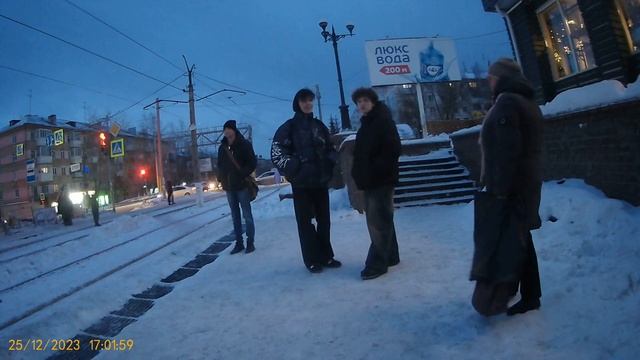 Видео за 25.12.2023 года.Везу велик на ремонт вид задней камеры
