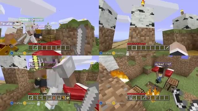 NEW! Minecraft For Xbox 360 - Multiplayer Overview