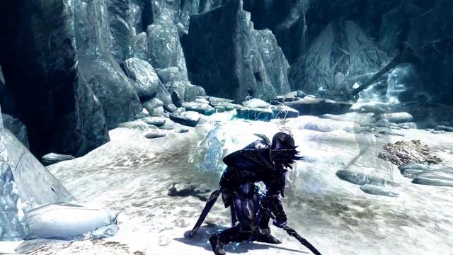 Skyrim Battles - Ebony Warrior Vs Karstaag Vs Miraak Vs Potema Septim 1/2