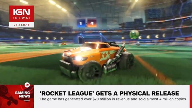 Rocket League Getting A Physical Release - IGN News