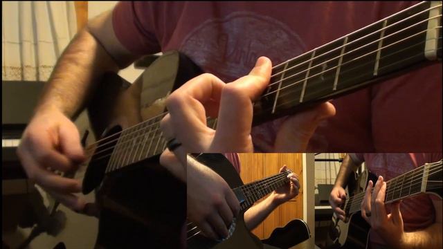 Dancing Line - The Piano acoustic guitar cover