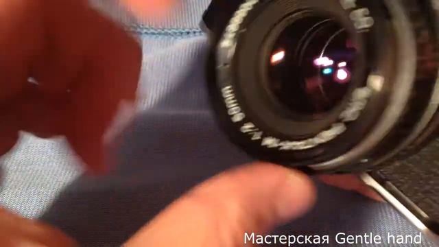 Pentax ME+SMC-Pentax-M 1:2 50mm небольшой обзор функций