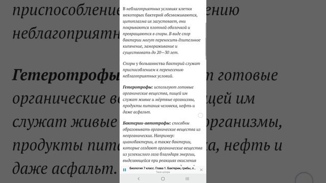 Биология 7 класс.Глава 1. Бактерии грибы лишайники. 3. Бактерии  доядерные организмы