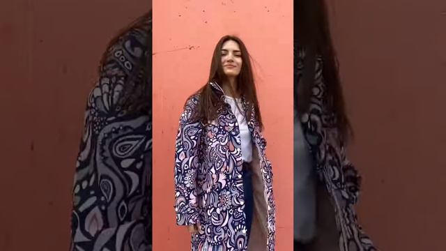 Женский плащ-дождевик Сирень.💜 #bygurova #плащ #плащи