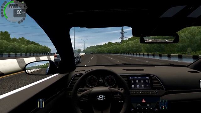 City Car Driving - 2017 Hyundai Elantra | Logitech G29