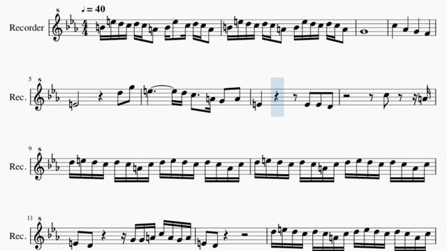 SUPER EASY Recorder Sheet Music: How To Play Shinunoga E Wa  By Fujii Kaze