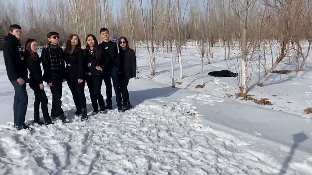 Зимний фотосессия выпускников