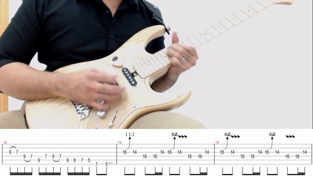 Enter Sandman Solo With Tablature - Alvin De Leon