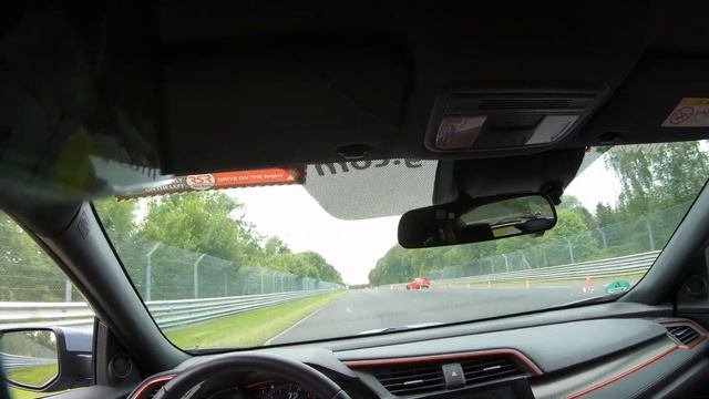 Nürburgring Nordschleife - Honda Civic Type R (2 Laps)