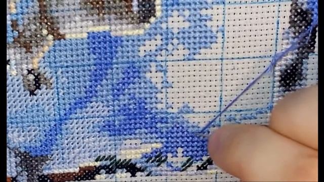 1.2. Книжная вышивалка//Слушаем и вышиваем вместе // Живой процесс вышивки 